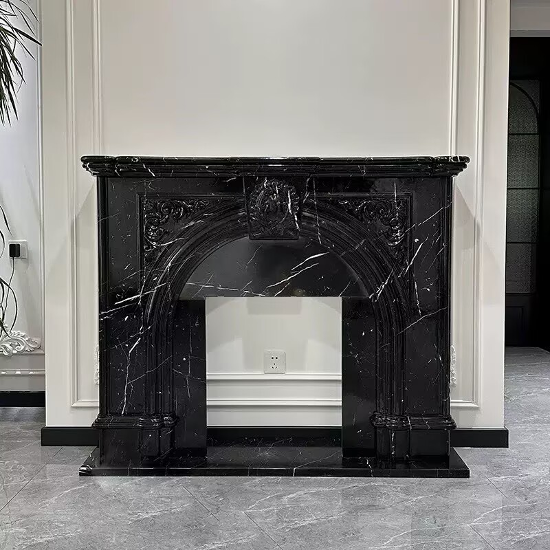 marble fireplace mantel installation