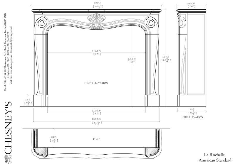 marble fireplace mantel line drawing