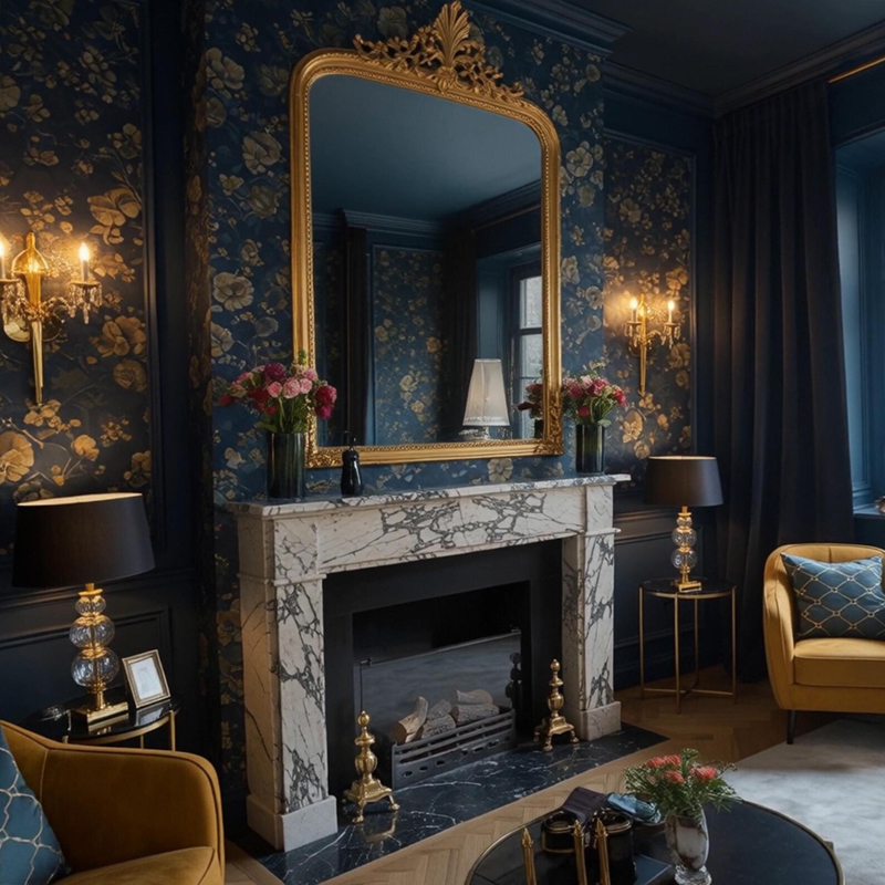 Marble furniture marble fireplace mantel