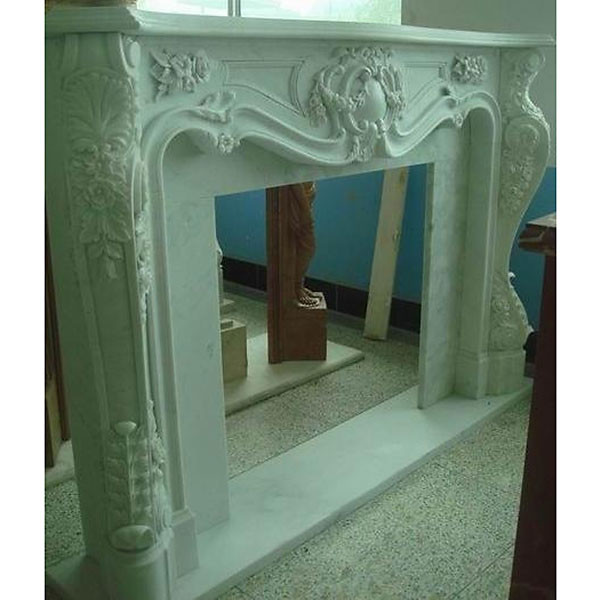 marble fireplace mantel reproduction