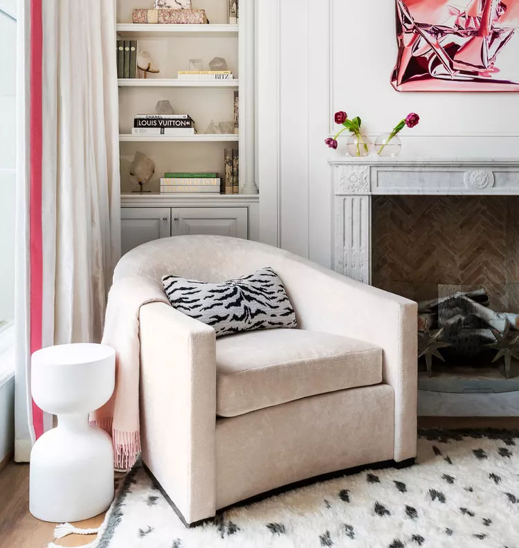 traditional marble fireplace surrounding