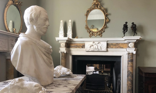 marble fireplace show