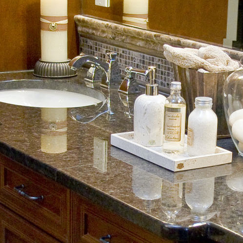 premium granite bathroom vanity top
