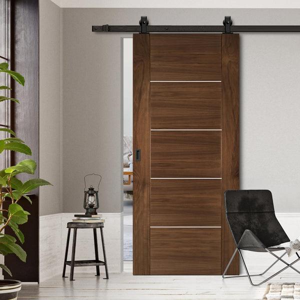 custom wood sliding door
