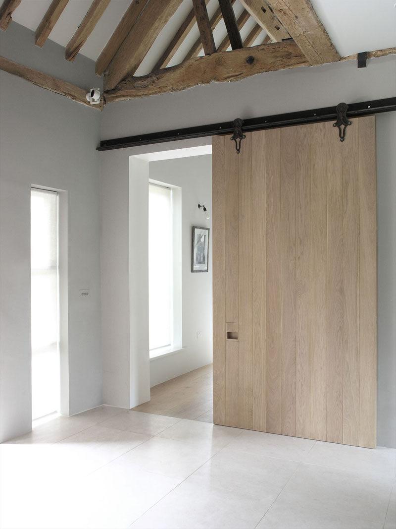 black steel barn door hardware