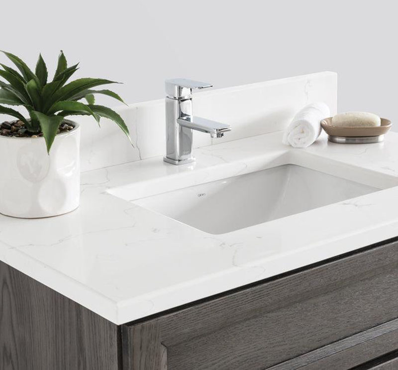 engineered quartz vanity top