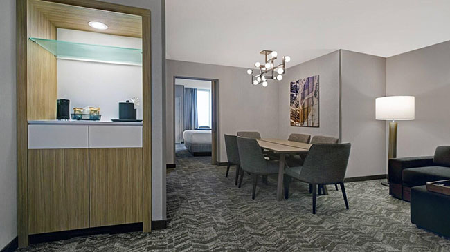 SpringHill Suites guestroom design