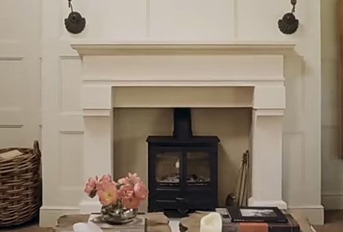 bespoke limestone fireplace UK