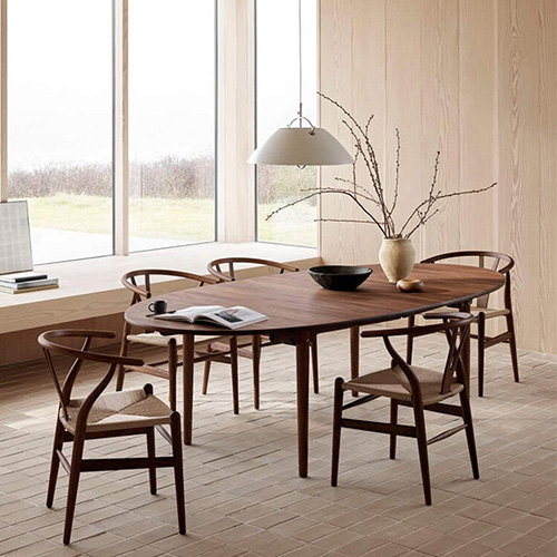 wishbone chair solid oak
