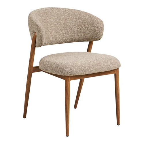 curved back dining chair