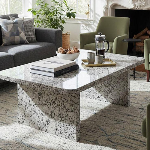modern granite furniture surface