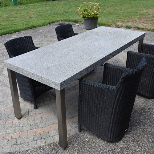 outdoor granite patio table top