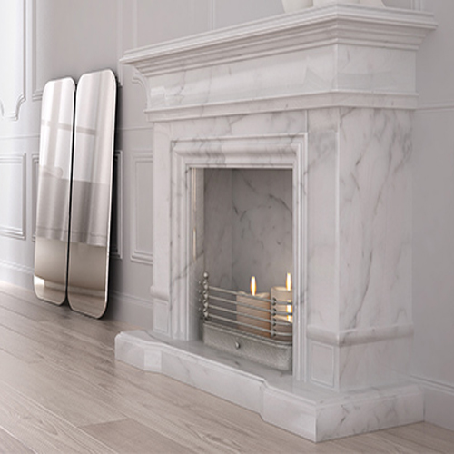 Updating The Home With A Marble Fireplace