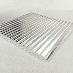 6mm Textured Ribbed Patterned Glass for Artistic Applications From Chinese Supplier