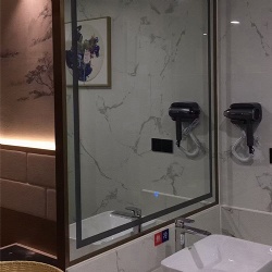 Bathroom LED Lighting Mirror with Aluminum Frame