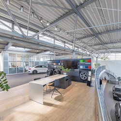 BYD dealership interior design