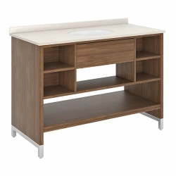 Bathroom vanity with max storage