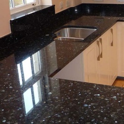 Black Pearl granite countertops and surfaces