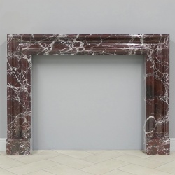 Bolection Rosso Levanto Polished Fireplace Surround