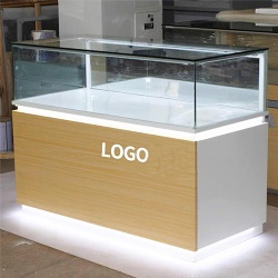 Branded car accessories display case