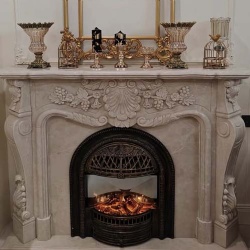 CAD designed fireplace mantels