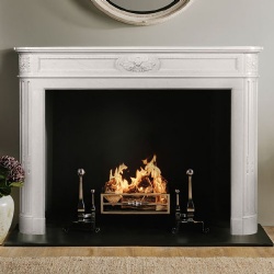 Chesneys Cheverny Stone Fireplace Mantel