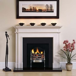 Clarendon Limestone Fireplace Surround