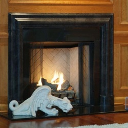 Classic Baroque Fireplace Surround