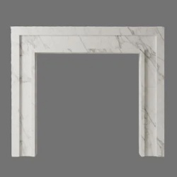 Classic Goring fireplace in Volakas White marble
