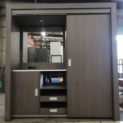 Closet and Hospitality Center Cabinet Combo