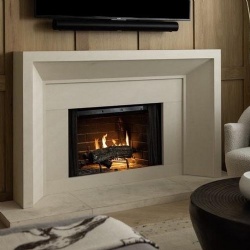 Concrete Fireplace Surround