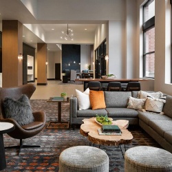 Courtyard Marriott Sofa and Chair