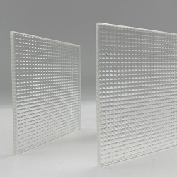Crystal Texture Pattern Interior Decoration Glass Patterned Glass