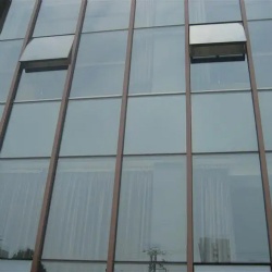 Curtain Wall System with Aluminum and Glass