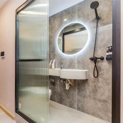 Custom Glass Bath and Shower Door
