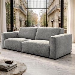 Custom Size Chenille Sofa for Hotel Guest Room
