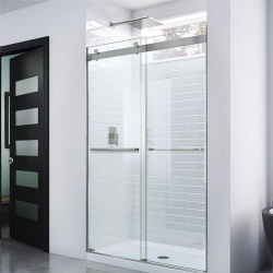 DreamLine Sliding Glass Shower Door for Luxury Hospitality Bathrooms