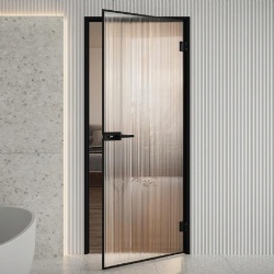 Fluted Glass for Bathroom Door Privacy