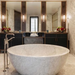 Freestanding Marble Bathtub for Hotels