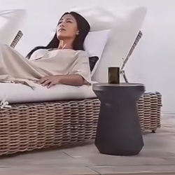 GFRC vs natural concrete furniture for hospitality