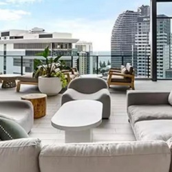 GRC Concrete Furniture for Coastal Resort