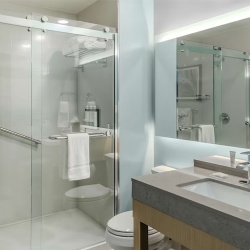 Glass and mirror for Hyatt Place hotel