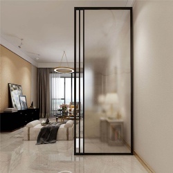 Glass partition vendor in China with fabric laminated glass