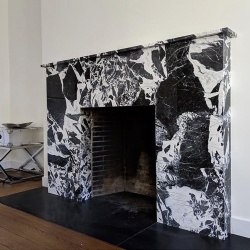 Grand Antique perfection showstopping fireplace