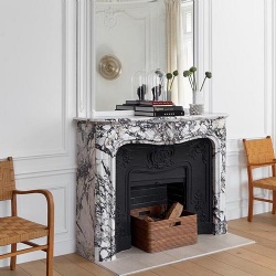 Haussmann fireplace mantel
