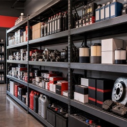 Heavy Load Auto Shop Display Fixtures for Automotive Merchandise
