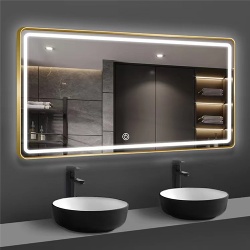 Hospitality and Hotel LED Backlit Mirror Lighting Mirror