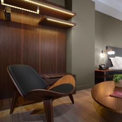 Hotel Guest Room Lounge Chair and Coffee Table Package Wholesale Factory Direct