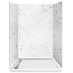 Large Format Seamless SMC Shower Wall Panels