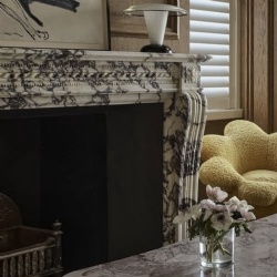 Louis XVI reproduction fireplace surround Vogue Living